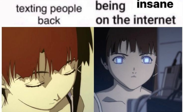 insane lain meme